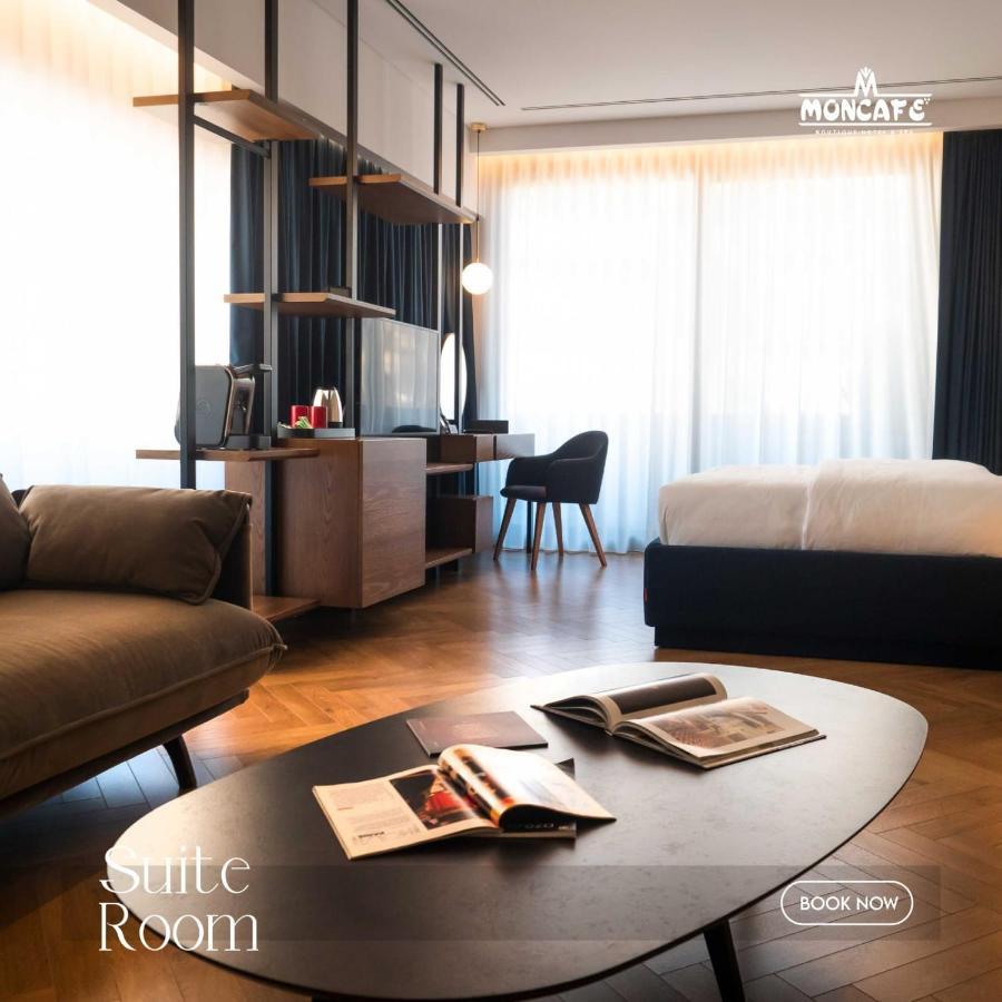 Moncafe Boutique Hotel & Spa Тирана Екстериор снимка