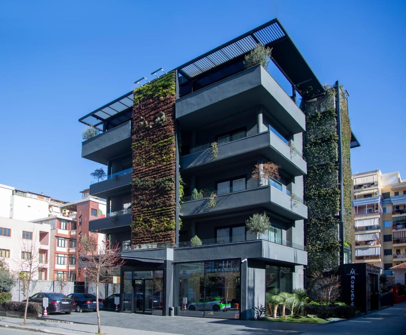 Moncafe Boutique Hotel & Spa Тирана Екстериор снимка